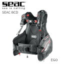 BCD SEAC シアック スキューバダイビング 重器材 EGO BCD スクーバダイビング BCDジャケット