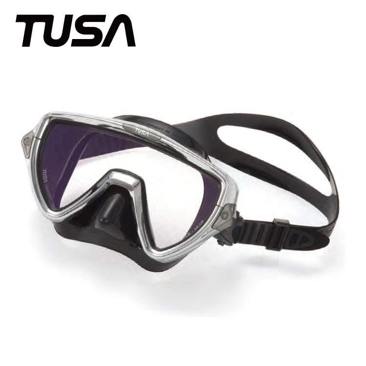マスク TUSA ツサ M110SQB 一眼 レンズ スキューバダイビング スクーバダイビング スキンダイビング