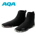 AQA ハイカットマリンシューズ KW-4676 シュノーケリング シュノーケル 水遊び 海水浴 HID