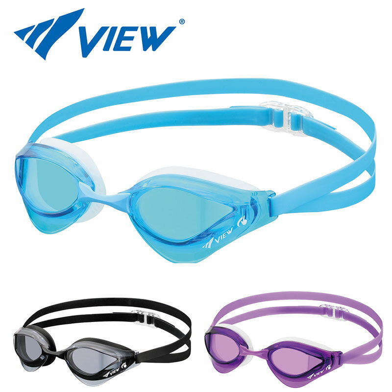 Rakuten - スイミングゴーグル VIEW 大人用 V230SAC 水中メガネ ゴーグル 水中眼鏡 スイミング プール 競泳 HID