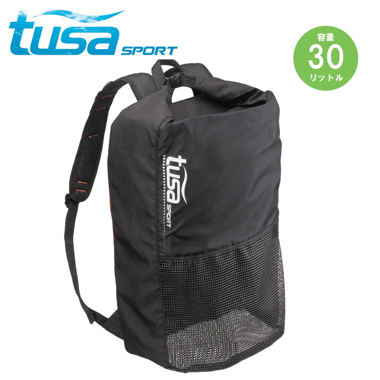 メッシュ バックパック tusa sport/ツサスポーツ UA0302 シュノーケル 軽器材用 バックパック[401030030000]