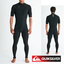 QUIKSILVER クイックシルバーウェットスーツ 2mm メンズ シーガル HIGHLINE 2/2 CZ SEAGULL QWT251702 ウエットスーツ チェストジップ 半袖 サーフ サーフィン ブランド
