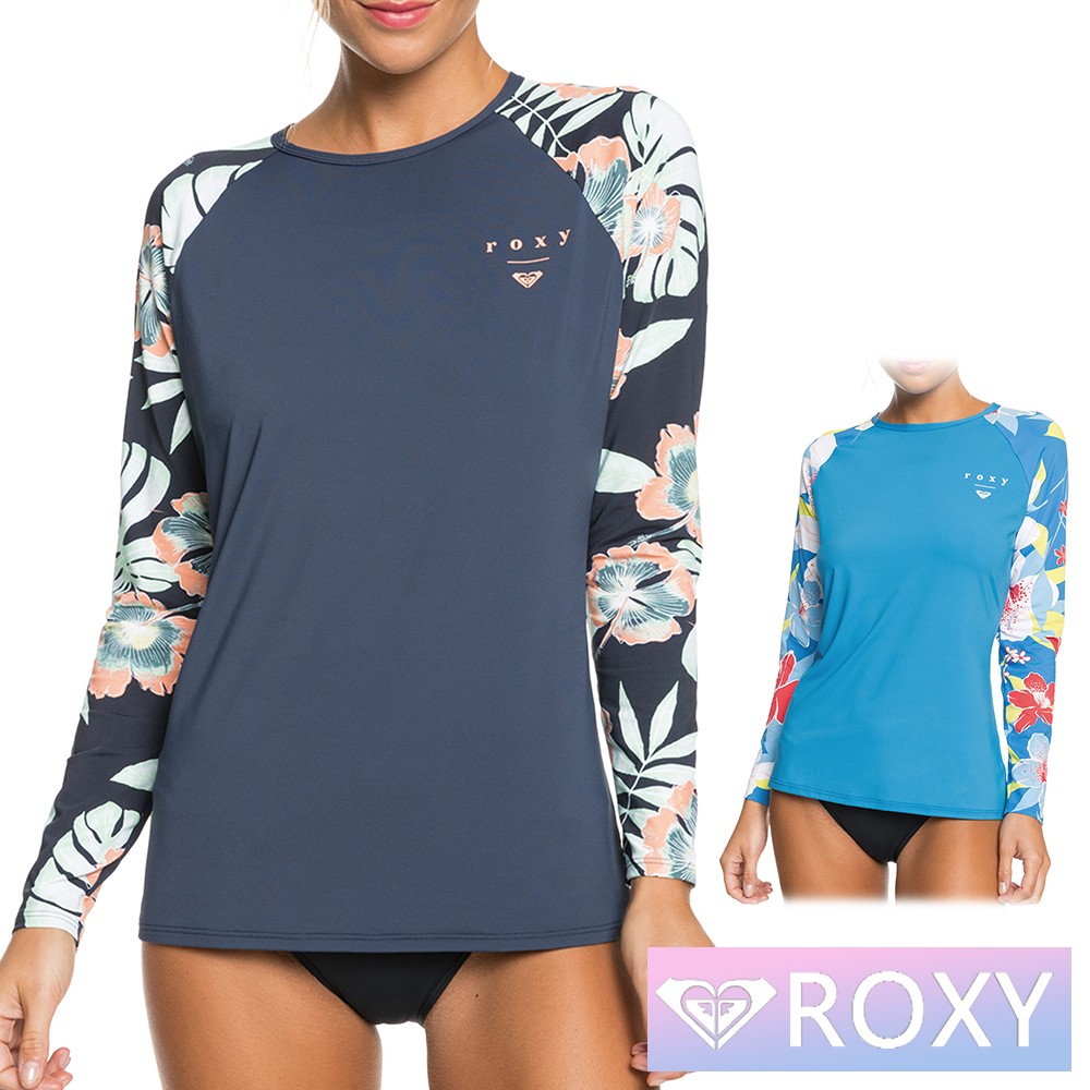 ロキシー ROXY ラッシュガード 長袖 レディース FASHION LS LYCRA PT/SD ERJWR03507