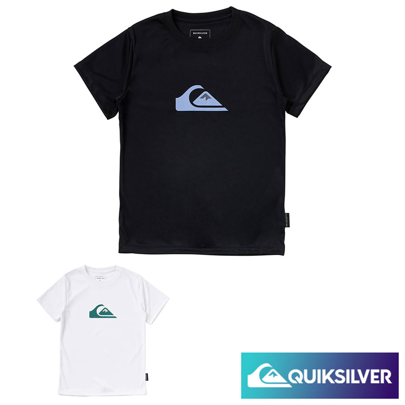 QUIKSILVER クイックシルバー Tシャツ キッズ ユース UV対策 UPF50+ COMP LOGO YOUTH