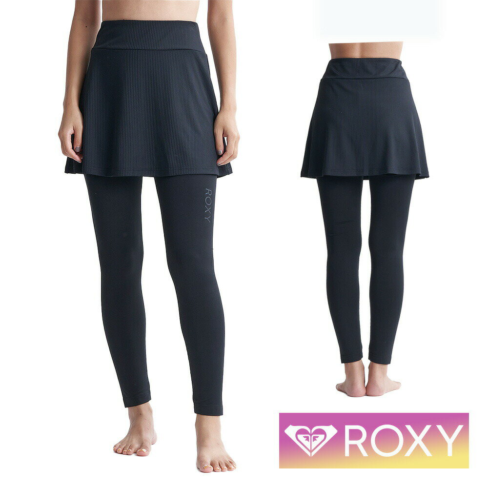 ROXY ロキシー ラッシュガード トレンカ レギンス レディース スイムトレンカ uvガード UVカットサーフパンツ 体型カバー カバーアップ 30代 40代 50代 シュノーケリング プール インナー RLY241041 SKIRT LEGGINGS HIDのサムネイル