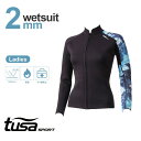 マリンウェア TUSA SPORTS ツサスポーツ UA5136 マリンウェア レディース トップス サーフィン ダイビング シュノーケリング ラッシュガード ...
