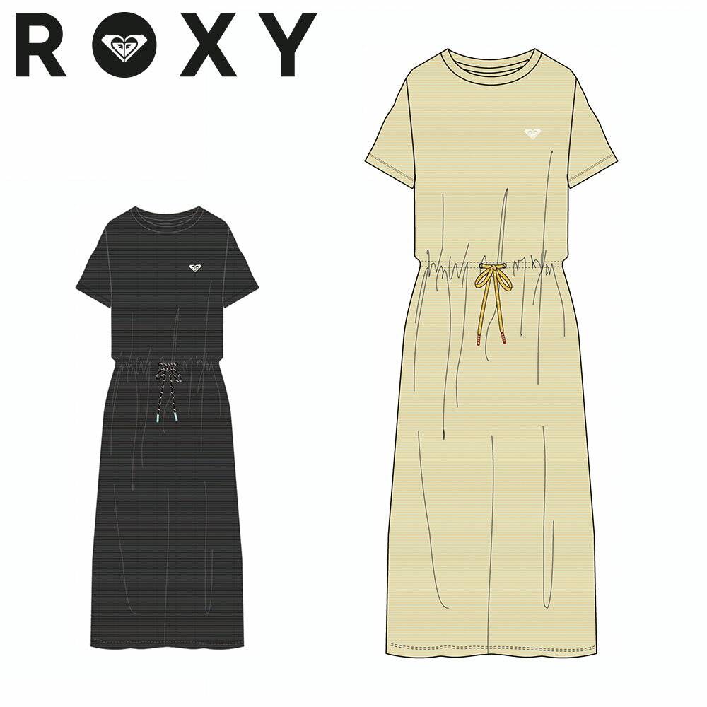 Rakuten - ロキシー ROXY ラッシュワンピース 半袖ワンピース 速乾 UVカット 水陸両用 塩素対応 DRYWELL DRESS RLY262024