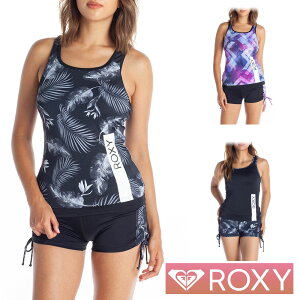 ROXY ロキシー フィットネス水着 レディース 2点 セット セパレート フィットネス 水着 DESERT RSW202518