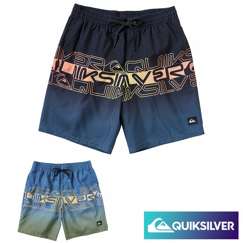 QUIKSILVER クイックシルバー JAMショーツ メンズ 19インチ インナー付き サーフィン EVERYDAY WORDBLOCK VOLLEY 19