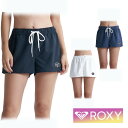 ROXY ロキシー ボードショーツ サーフパンツ ショートパンツ パンツ レディース 無地 シンプル ショート丈 体型カバー カバーアップ 水陸両用 30代 40代 50代 プール RBS245011 MORNING CALM HID