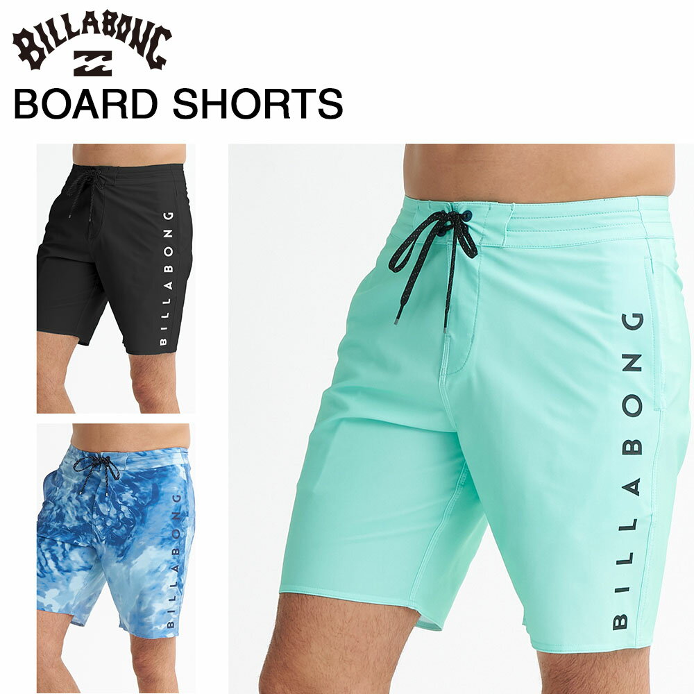 ビラボン BILLABONG ボードショーツ メンズ 18.5インチ ストレッチ リサイクル素材 撥水 ポケット付 サーフィン ビーチ キャンプ ALLDAY LOTIDE BG011501