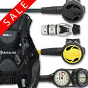 ダイビング 重器材 セット BCD レギュレーター オクトパス ゲージ 重器材セット 4点 【HDm-Hreg2-Hoct2-Hmfx2】 AQUALUNG ス...