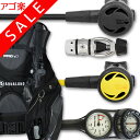 ダイビング 重器材 セット BCD レギュレーター オクトパス ゲージ 重器材セット 4点 【HDm-Hreg2Flx-Hoct2-Hmfx2】 AQUALUN...
