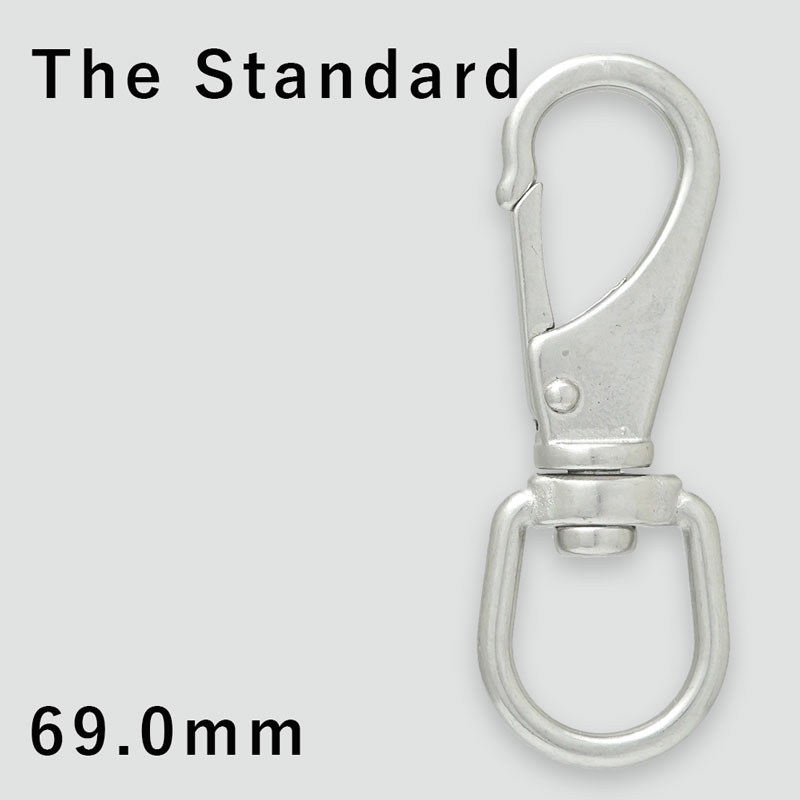 スイベルスナップ The Standard ザ・スタンダード70mm ダイビング アクセサリー パーツ ステンレス製 ..
