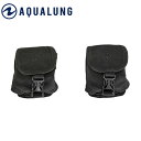 BCD アクアラング AQUALUNG ローグ/オムニ用 トリムポケット(2.25KG 2個セット) BCDパーツ