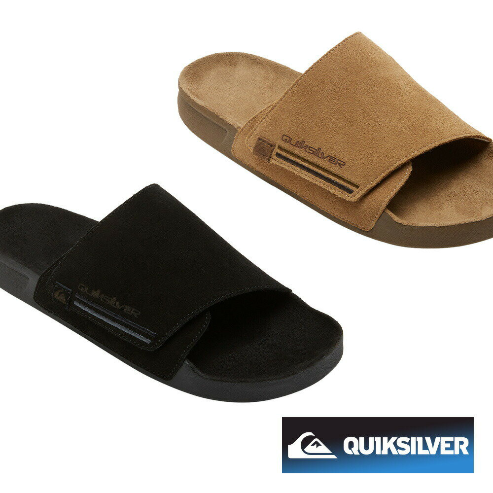 QUIKSILVER クイックシルバー サンダル ストラップサンダル ビーチサンダル ビーサン スポーツサンダル スリッパ メンズ アウトドアサンダル スエード レザー サーフィン AQYL101353 RIVI SUEDE 26cm 27cm HID