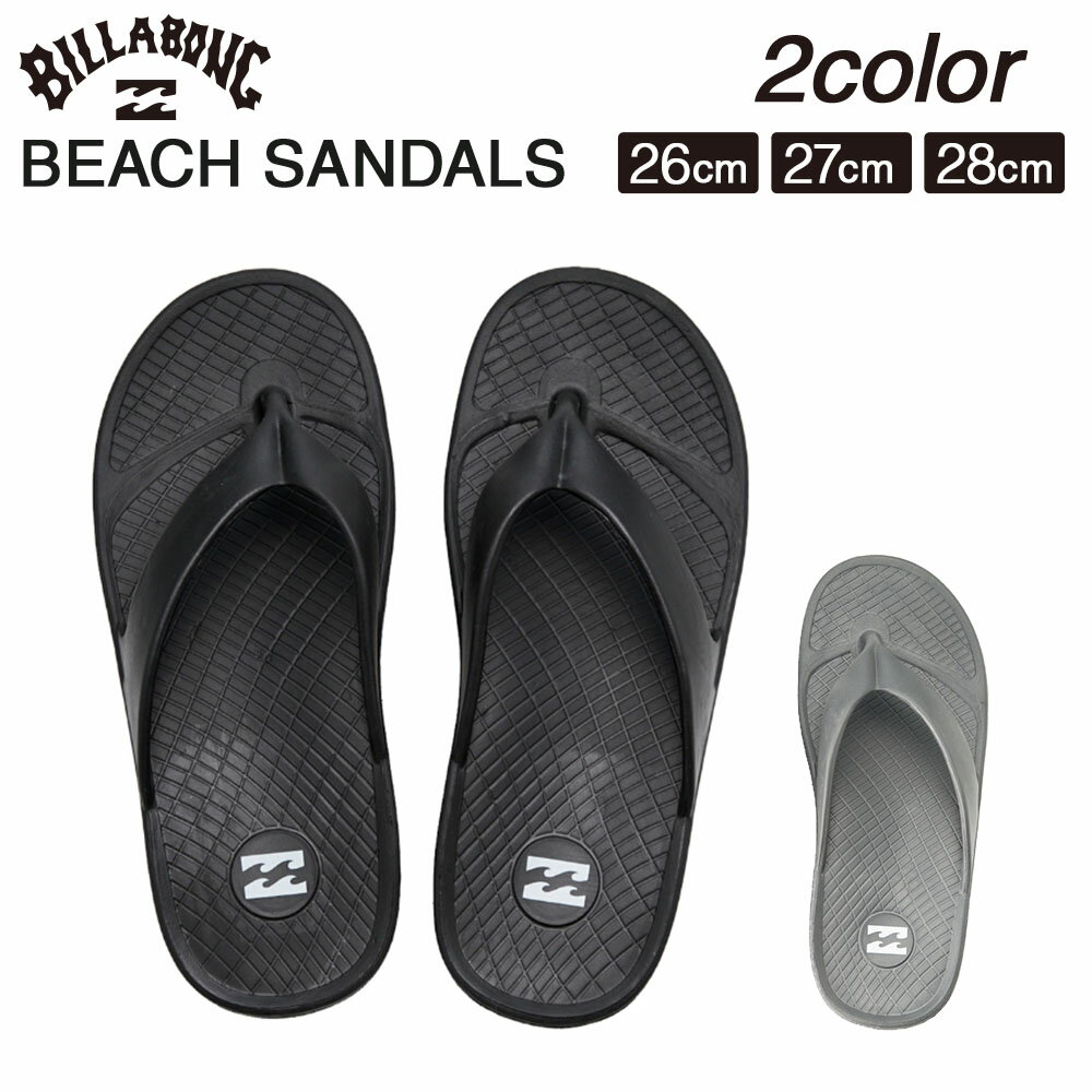 ビラボン BILLABONG リカバリーサンダル 軽量 フォーム クッション 疲れにくい ビーチ 街履き MEMORY FOAM THONGS BG011927