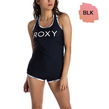 ROXY ロキシー 水着 フィットネス レディース タンキニ ラッシュガード 2点セット DEEP WATER RSW201007