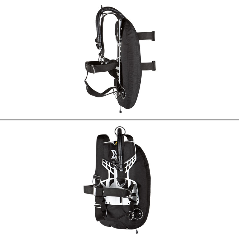 X DEEP / エックスディープ NX ZEN 標準 ハーネス スティール BCD バックマウント ...