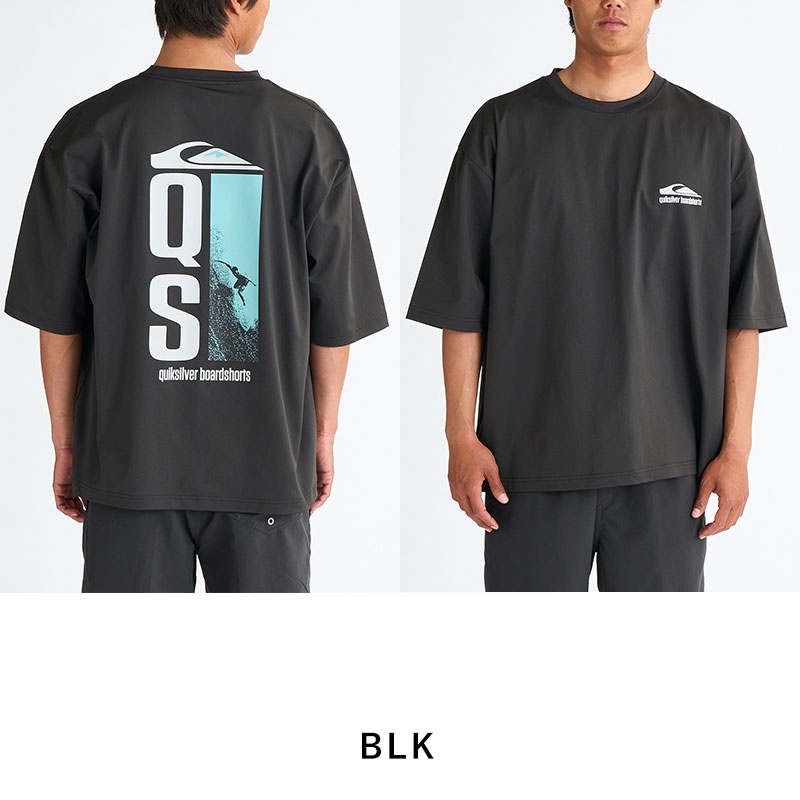 【30%OFF SALE】 QUIKSILVER クイックシルバーラッシュガード 半袖 メンズ Tシャツ...