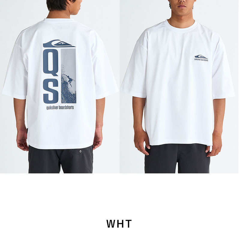 【30%OFF SALE】 QUIKSILVER クイックシルバーラッシュガード 半袖 メンズ Tシャツ...