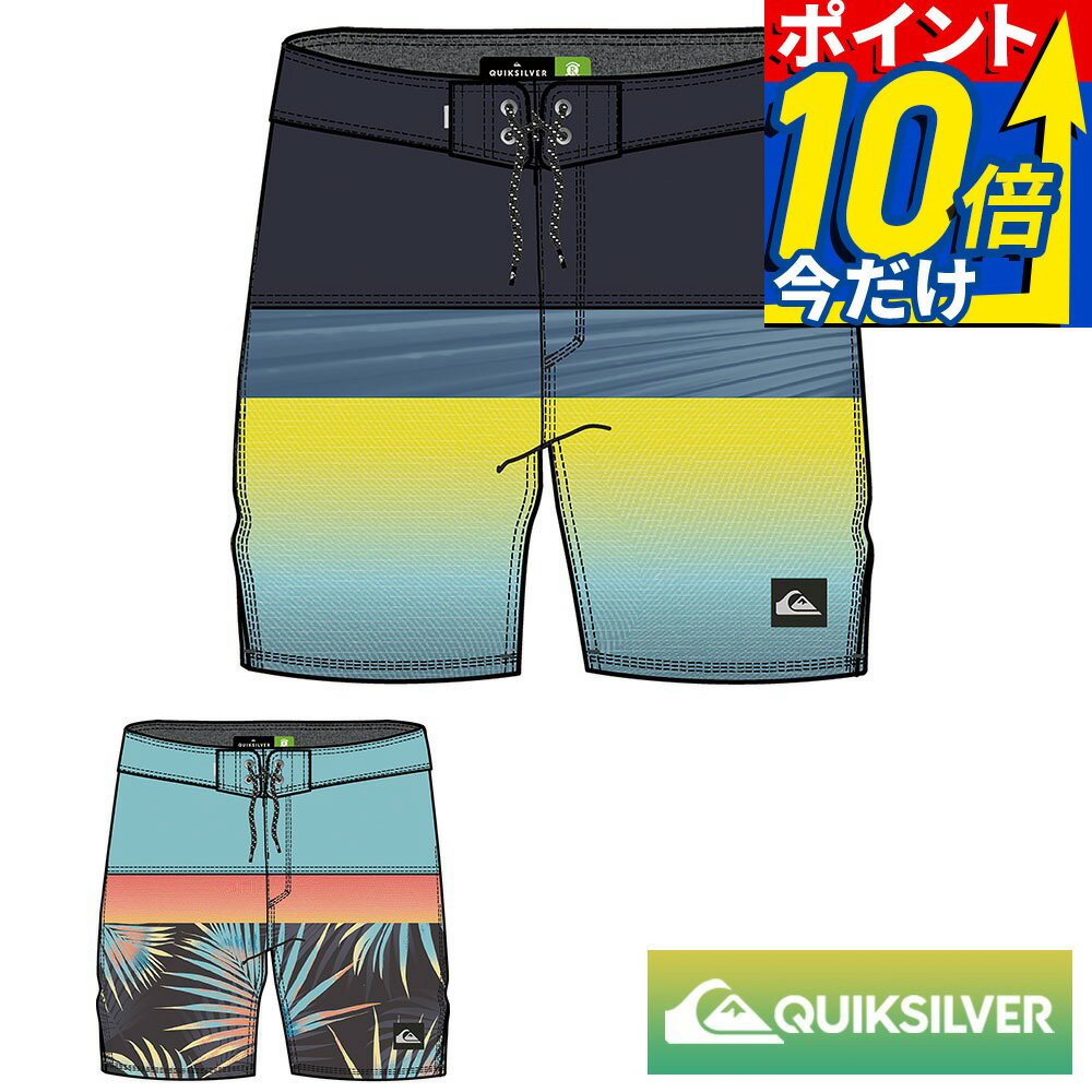 Rakuten - 【今だけポイント10倍】 Quiksilver クイックシルバー サーフパンツ 水着 メンズ 水陸両用 海パン ボードショーツ 海水パンツ 20インチ サーフィン EQYBS04659 ssq
