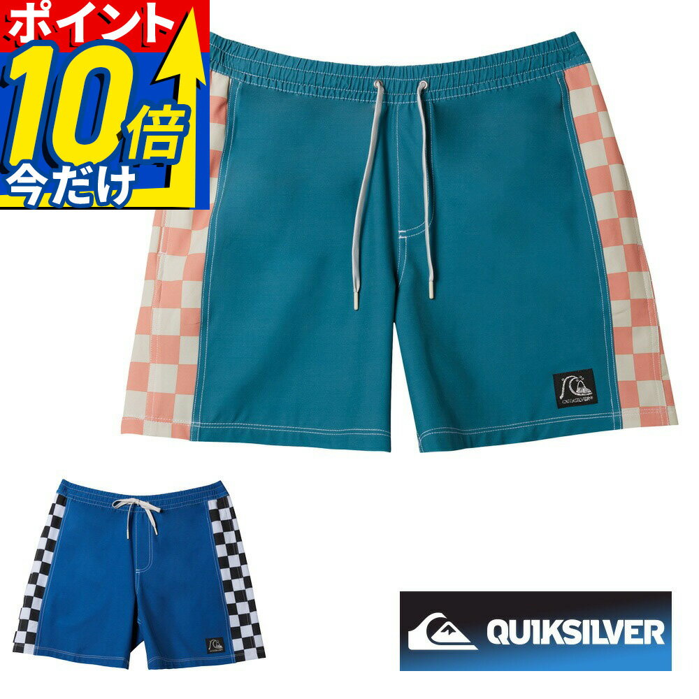 Rakuten - 【今だけポイント10倍】 QUIKSILVER クイックシルバー ボードショーツ サーフパンツ サーフショーツ サーフィン メンズ ウエストゴム バックポケット 水陸両用17インチ AQYJV03133 ORIGINAL ARCH VOLLEY 17NB ssq