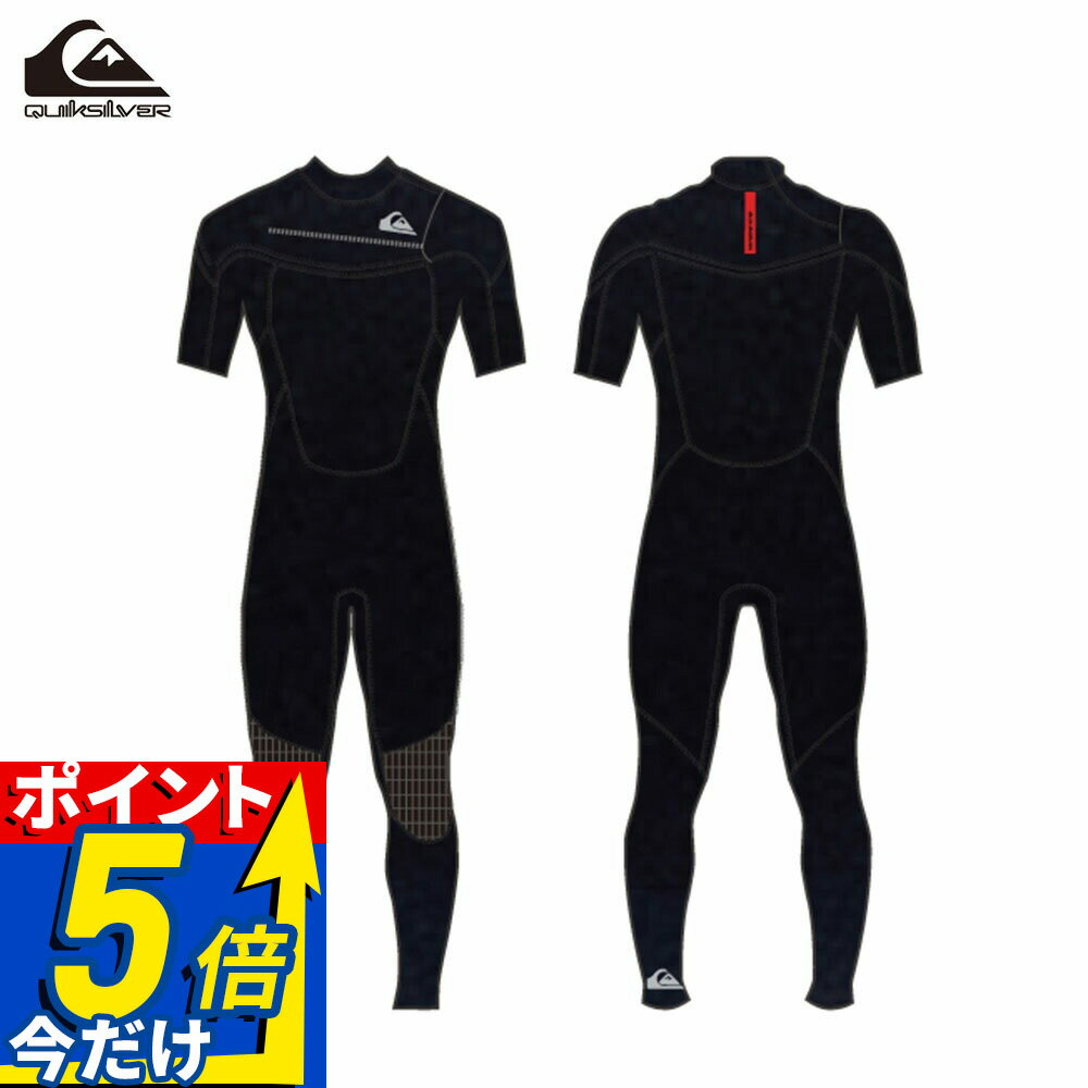 Rakuten - クイックシルバー QUIKSILVER ウェットスーツ メンズ シーガル チェストジップ 3mm/2mm 国産ストレッチジャージ 保温 防水 パドリング サーフィン HIGHLINE 3/2 CZ SEAGULL QWT261702