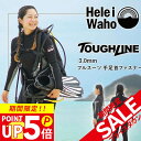フルスーツ 3mm ウェットスーツ レディース 両面ジャージ 手足首ファスナー付 耐久性 着脱性 日本人サイズ サーフィン SUP ダイビング シュノーケリング ヘレイワホ HeleiWaho ToughLineシリーズ.(4)