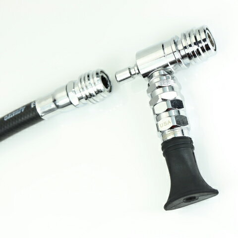 AQUATEC アクアテック 超小型オクトパス AIR BUDDY BC中圧ホース要マウント エアオクトセット [AB-BCD-T]