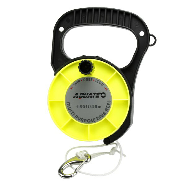 AQUATEC(アクアテック) ダイブリール 87m [WR-02] スキューバダイビング用品 テックダイビング WRECK REEL レックリール