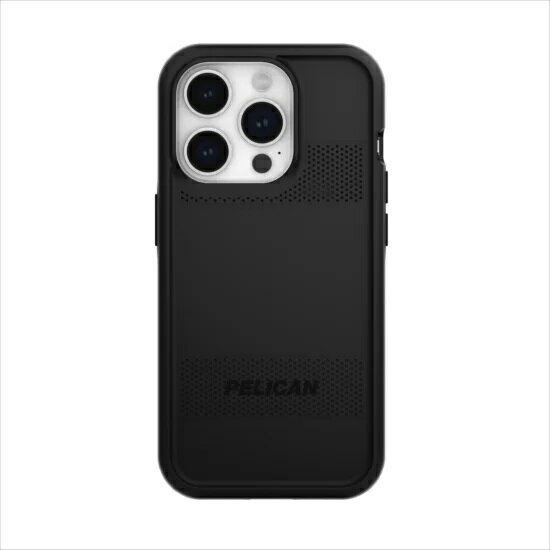 Pelican ペリカン iPhone 15 Pro 用 Pelican Protector-Black 【Antimicrobial 抗菌仕様 MagSafe®完全対応】 [PP051494]