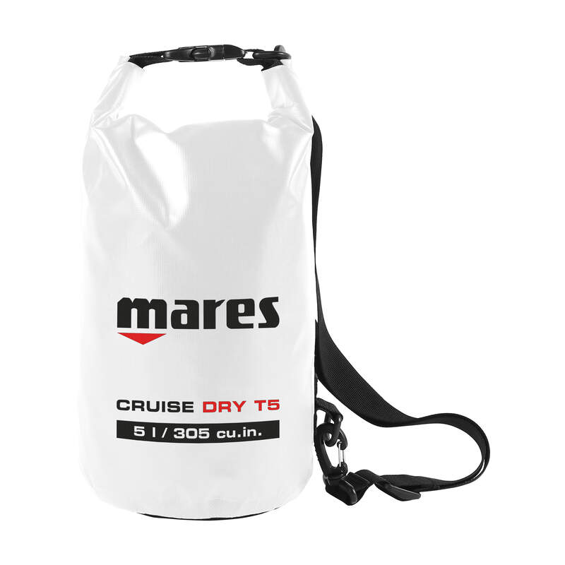 MARES マレス CRUISE DRY T クルーズ ドライ T T5 [415455] ホワイト サイズ:16.5cmx29cm 重量:0.14Kg 内容積:5L