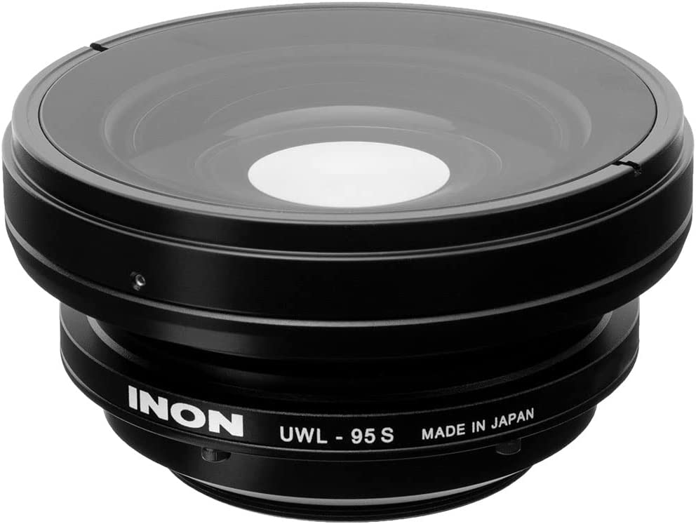 INON イノン ワイドコンバージョンレンズ UWL-95S M52 重量 約392g 水中 / 611g 陸上 実用耐水深 60m 最大入射角 95.1° 水中 / 159.0° 陸上 
