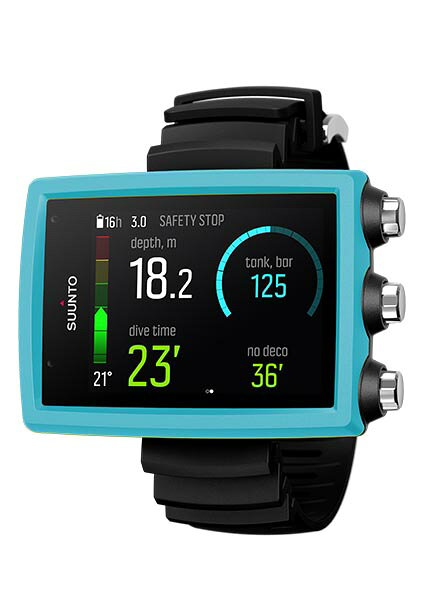 SUUNTO スント EON CORE イオンコア AQUA BLUE アクアブルー ダイブコンピューター