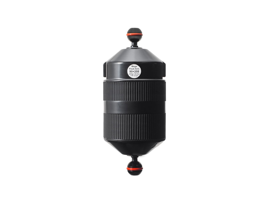 Picture Device - INON イノン 90メガフロートアーム208ボディ 浮力:694g/本体重量 (陸上):326g 外径:97mm 有効長さ:208mm