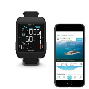 【あす楽対応】deepblu ディープブルー COSMIQ+(コズミック) ダイビングコンピューター