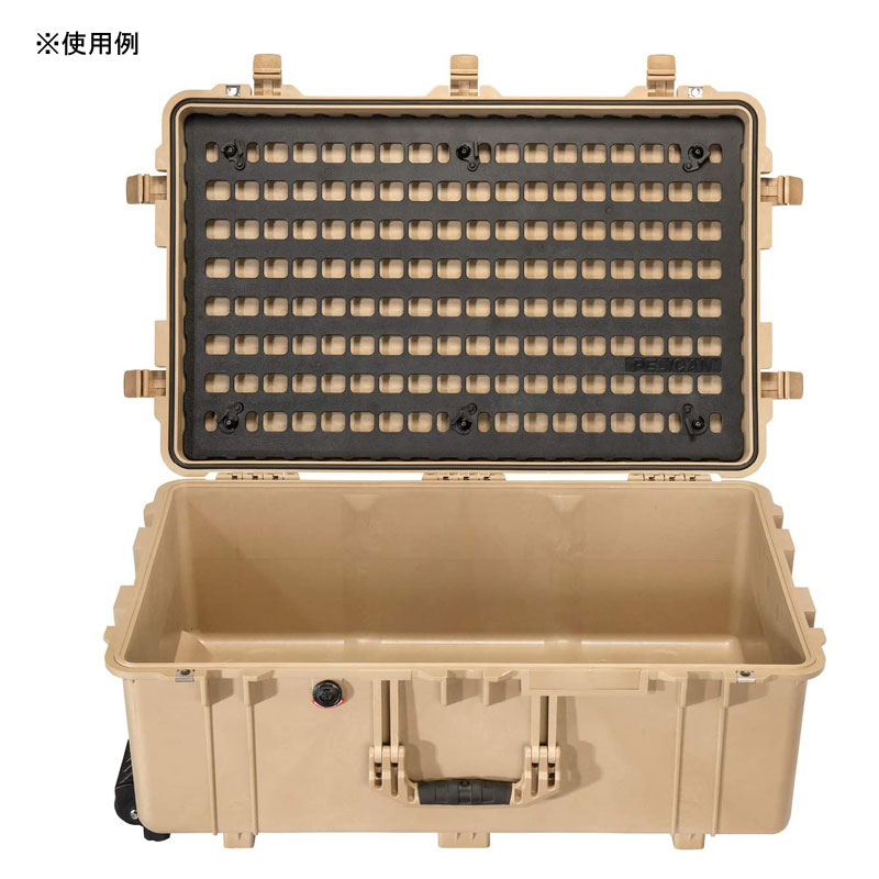 PELICAN (ペリカン) イージークリックモールパネル 1650 Protectorケース用 [016500-5200-110] 1650MP EZ-Click MOLLE PANEL for 1650 カメラ ライト ポーチ アタッチメント パネル [要納期確認] 2