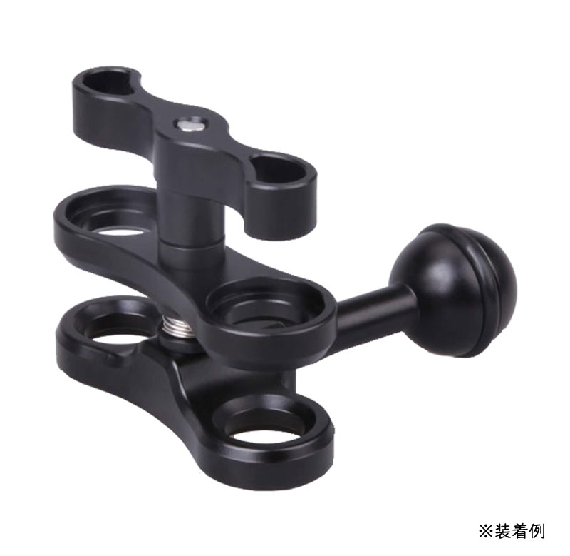 街のダイビング屋さん 楽天市場店のKRAKEN クラーケン プロクランプ [KR-CLPRO] PRO CLAMP 水中カメラ 水中撮影 スキューバダイビング スノーケリング スキンダイビング｜アングル2
