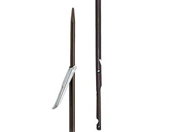 OMER（オマー）6.3mmX125cm ステンレスシャフト - 7.4cm barb - OMER tip [3411]