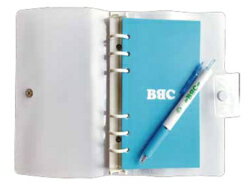 BBC ビービーシー ログブック 6穴タイプ ダイビング ログ 手帳 防水カバー