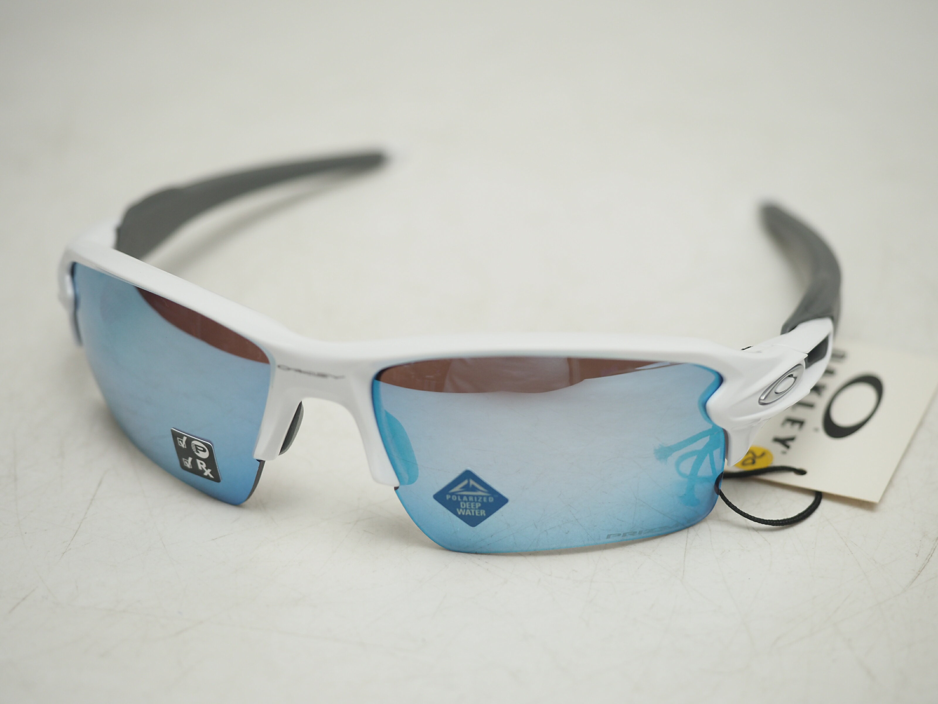 リー Oakley オークリー サングラス FLAK フラック 0OO9188 918882 取扱説明書、元箱、ポーチ付き [S-20]