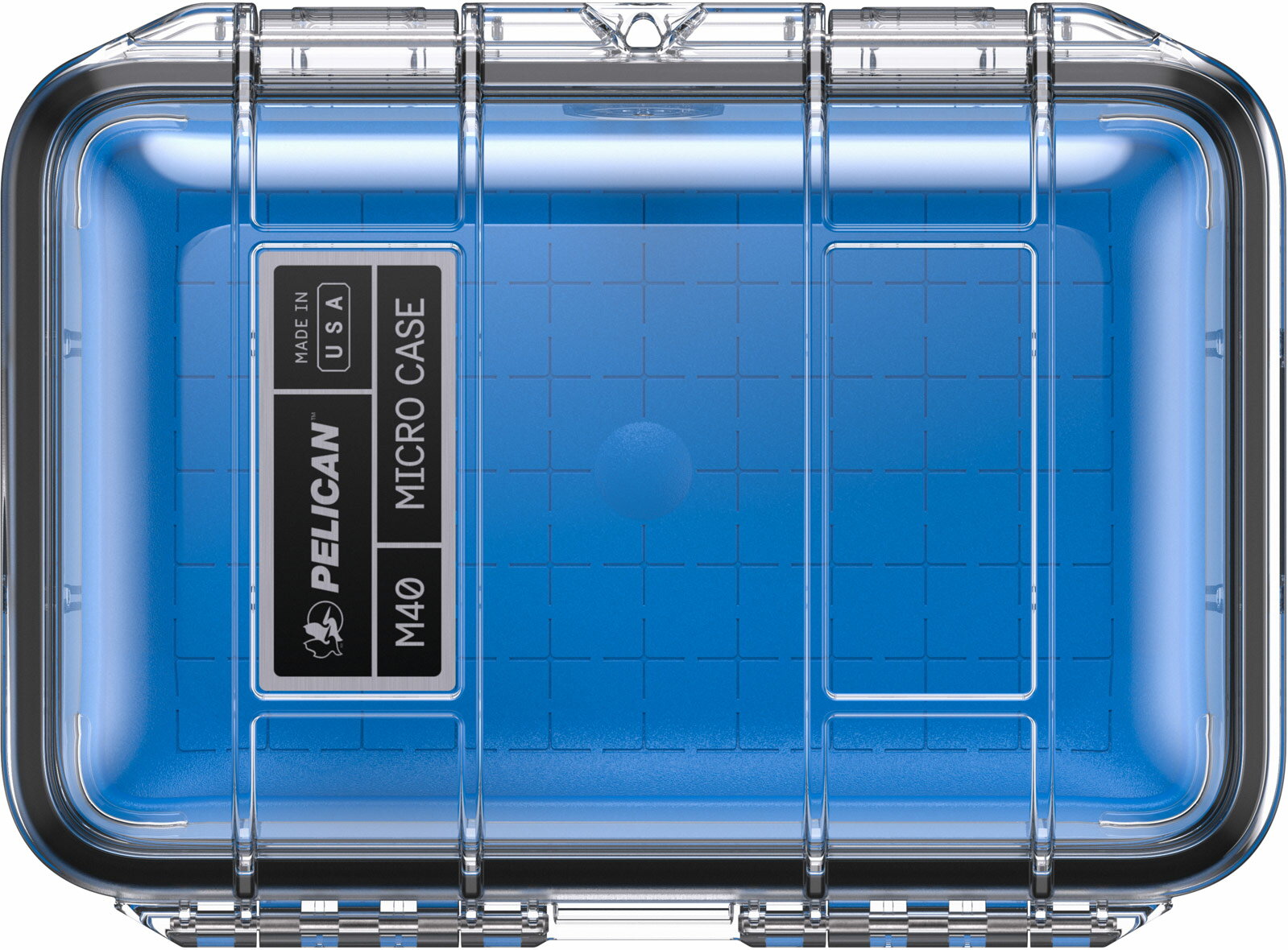 PELICAN ペリカン M40マイクロケース カラー:BLUE CLEAR ブルークリア サイズ:17.3...