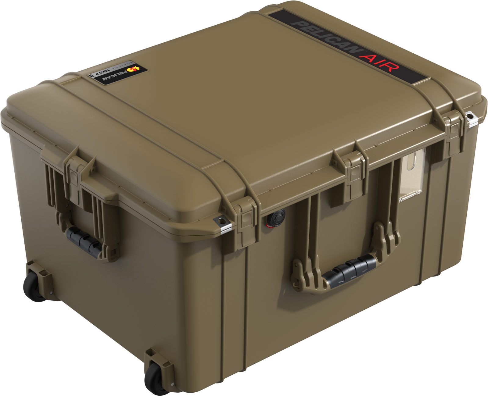 PELICAN ペリカン 1637 エアケース フォームなし OCP Tan [016370-0011-199] 1637AIR,WL/NF,PB,TAN499 プレスアンドプルラッチ