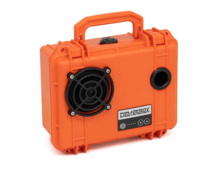 DemerBox デマーボックス DB1 タフ防水Bluetoothスピーカー Roseau Blue [DB1-1150-ORG] 米国発・超耐久設計 大音量＆深い低音 40+時間再生 USB充電対応 PELICAN CASE ペリカンケース