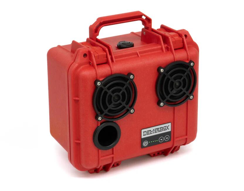 DemerBox デマーボックス DB2 タフ防水Bluetoothスピーカー レッド [DB2-1300-RED] 米国発・超耐久設計 大音量＆深い低音 40+時間再生 USB充電対応 PELICAN CASE ペリカンケース