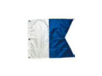 アルファーフラッグ（ダイバーフラッグ 潜水A旗） 71X91cm【MKDF71】 MU-1270