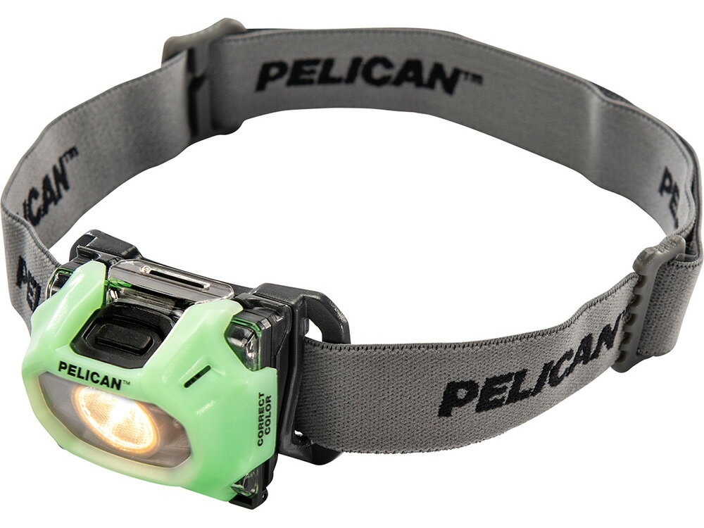 PELICAN ペリカン ライト 2750CC ヘッドランプ 蓄光タイプ [027500-0160-247] LEDライト 懐中電灯