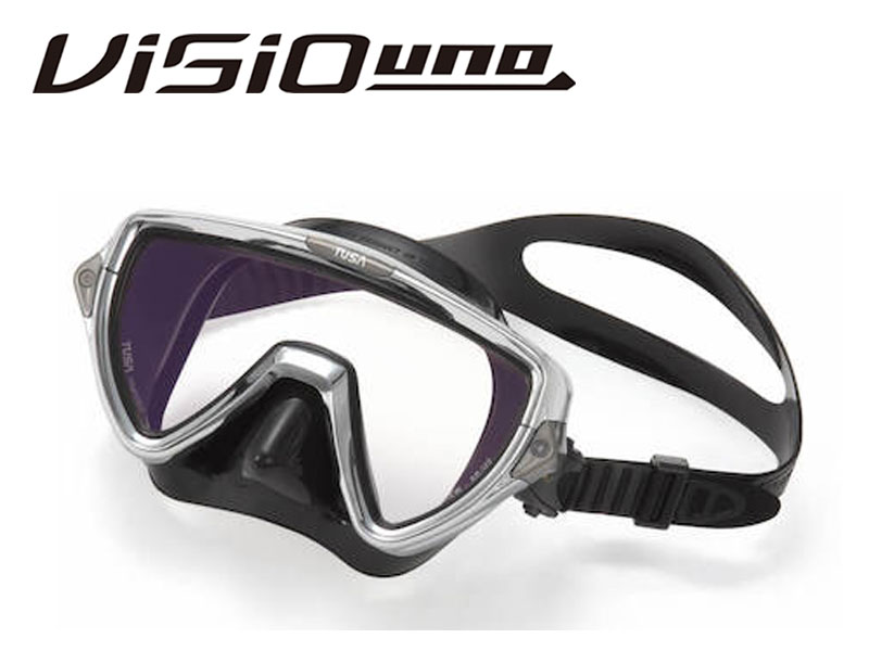 TUSA ツサ VISIO uno ヴィジオ ウノ [M19SQB] ダイビング用マスク スキューバダイビング スノーケリング スキンダイビング