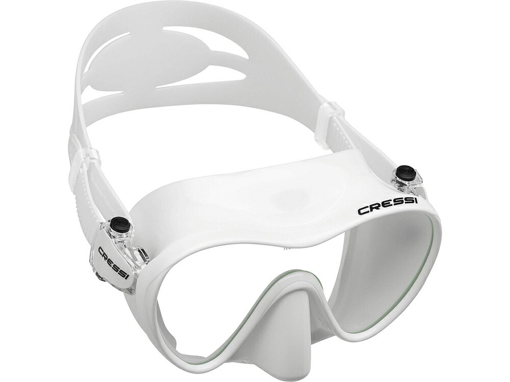 CRESSI（クレッシー）F1 (エフワン) フレームレス ダイビングマスク 一眼レンズマスク シュノーケリング 水中メガネ　全6色